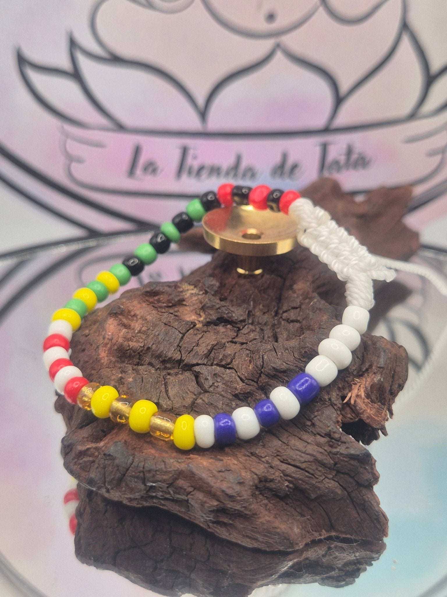 Pulsera 7 Potencias Afroafricanos JoyeriamineralespulserasTienda esotérica Málaga - La Tienda de Tata Magic: tienda Esotérica en Málaga